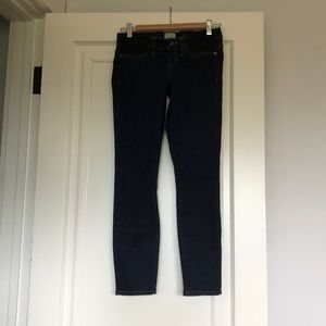 J Crew Toothpick jeans - dark wash - maternity